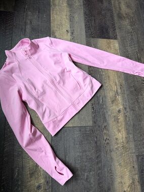 Yogalicious Pink Full-Zip Crosstrain Jacket